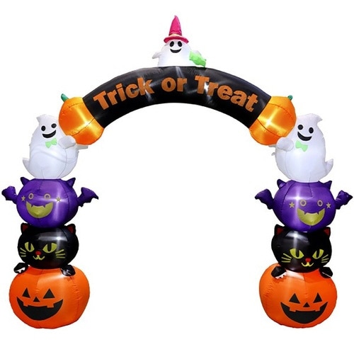 エアブローアーチ ハロウィンキャラクターズ (高さ