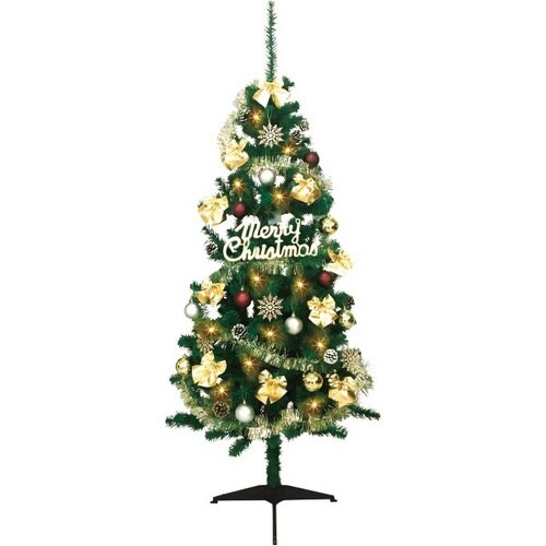 180cmゴールドクリスマスツリーセット