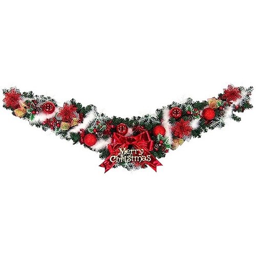 180cmクリスマスアレンジスワッグ