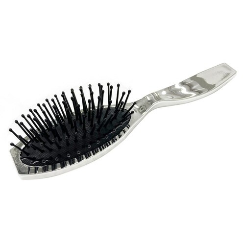 ヘアブラシシルバー透明マット袋入)24個入×360