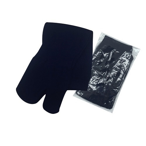 足袋ソックス踵付き (OP袋入)黒 500足入
