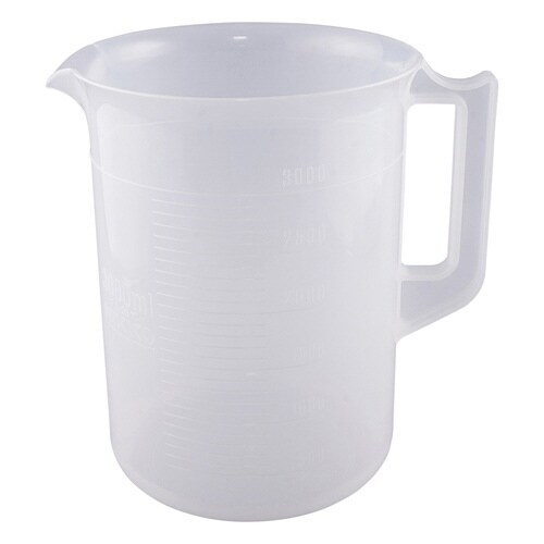 PP計量カップ 3L 1個 3007−0