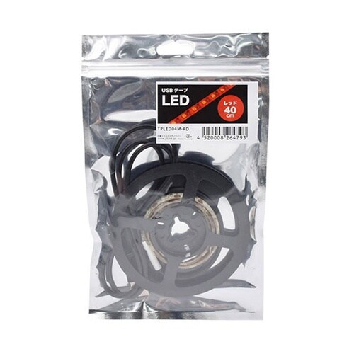 USBテープLED 40cm レッド T