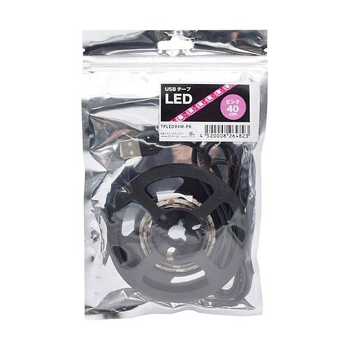 USBテープLED 40cm ピンク T
