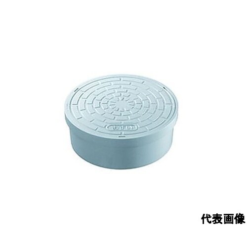 ワンタッチ開閉密閉式塩ビ製蓋(雨水)ライ