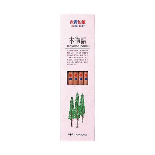 【5セット】 赤青鉛筆 木物語(朱藍)1