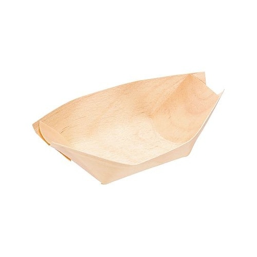 白樺製 経木舟皿 8号 1セット(50枚
