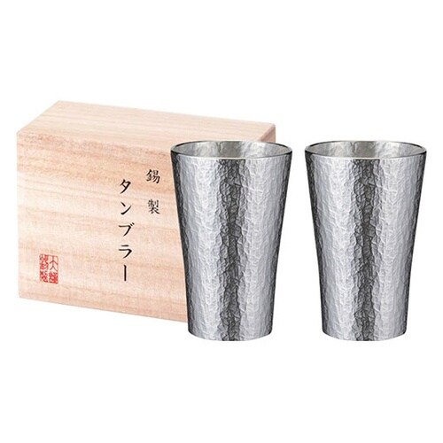 本錫タンブラー225mL 六花(りっか)