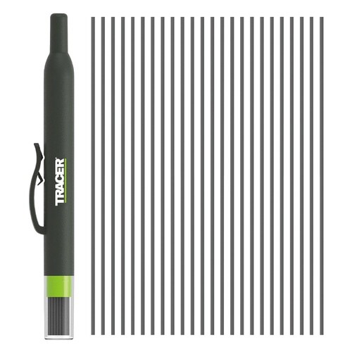 24本 建築用ペンシル 替芯 1.3mm ブラック