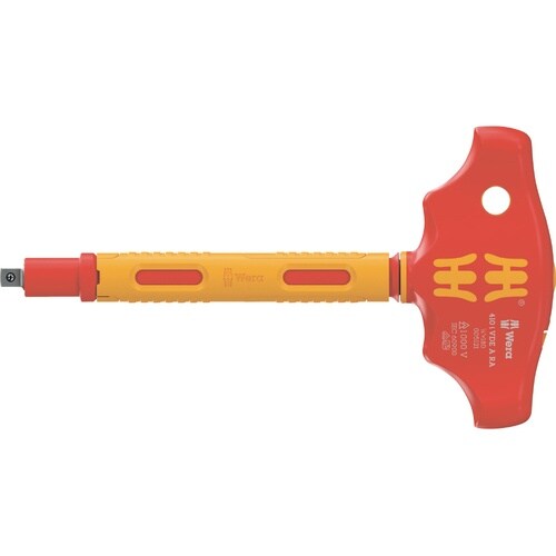 絶縁 1/4DR T型ラチェットハンドル