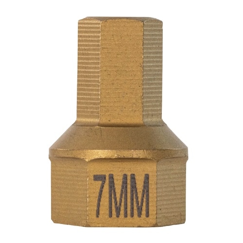 六角 ビットソケット 7mm デュアルドライブ