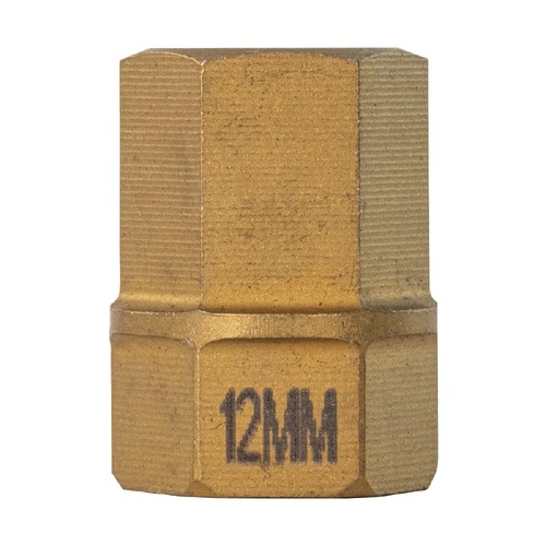 六角 ビットソケット 12mm デュアルドライブ