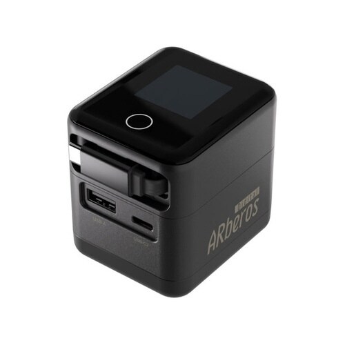 ディスプレイ搭載 70W充電器 ブラック