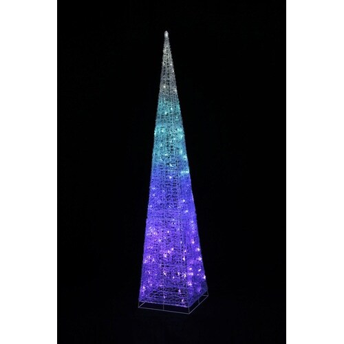 LEDクリスタルツリー210cm BL
