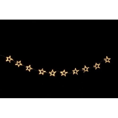 LED10連スターガーランドライト 10個入