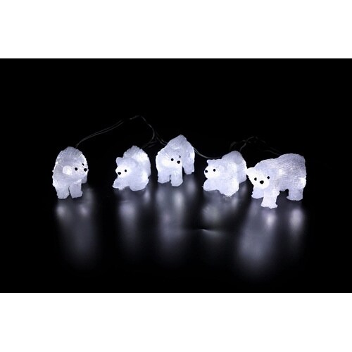 LEDクリスタルモチーフ リトルベア’S 4個入