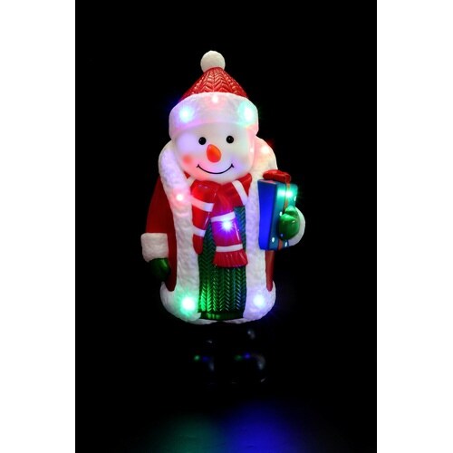 電池式クリスマスブローライトプレゼントスノーマ2個
