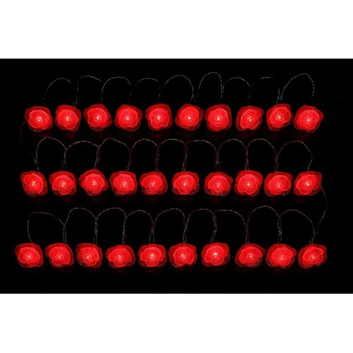 LEDローズライト(レッド) 8個入
