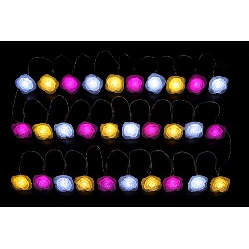 LEDローズライト(ミックス) 8個入