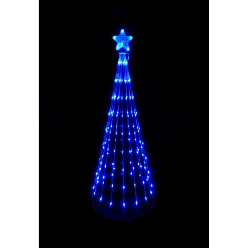 LEDコーンツリー150cm(ブルー) 2個入