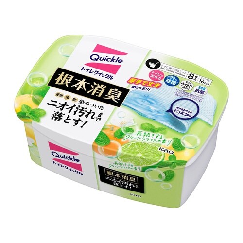 トイレクイックル根本消臭 シトラス 本体8枚