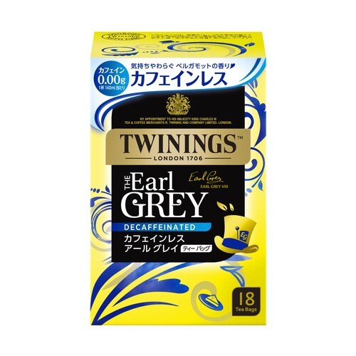 トワイニングカフェインレス アールグレイ18P