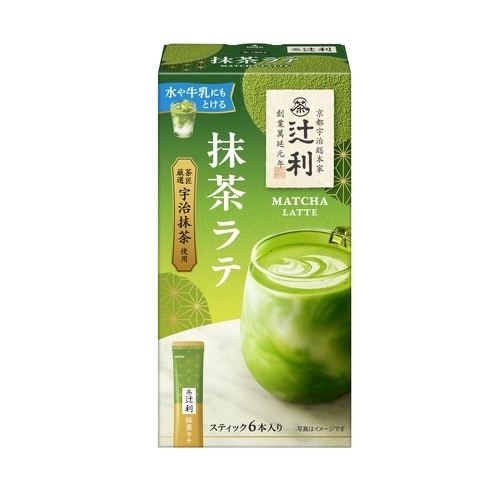 辻利抹茶ラテ6P×3