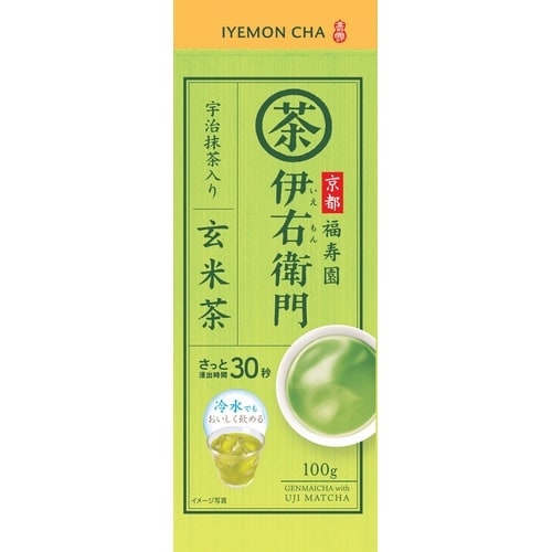 伊右衛門 抹茶入り玄米茶 100g入