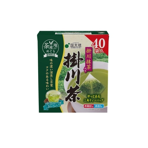 茶産地めぐり抹茶入り掛川茶三角ティーバッグ40P