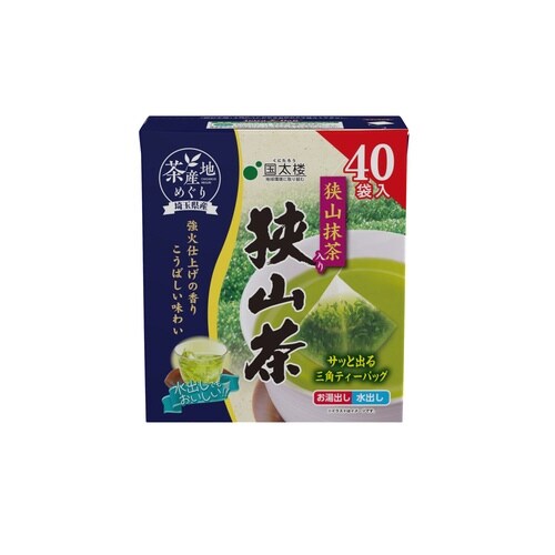 茶産地めぐり抹茶入り狭山茶三角ティーバッグ40P