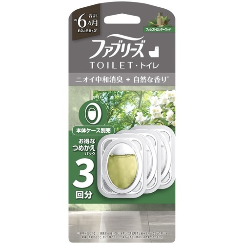 ファブリーズトイレ用P フォレスト 替 3P