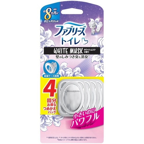 ファブリーズトイレ用ムスク 替4個×3