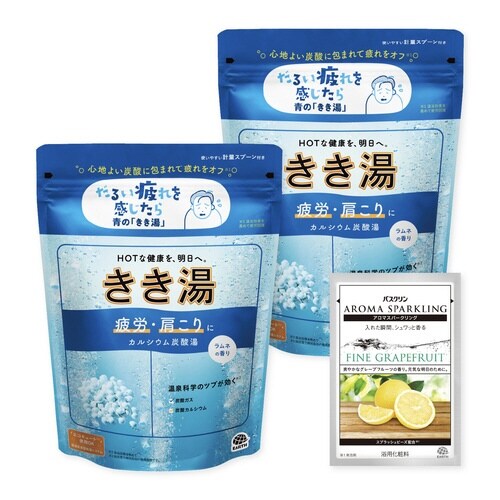 きき湯 カルシウム炭酸湯 パウチ×6