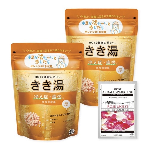 きき湯 食塩炭酸湯 パウチ×6