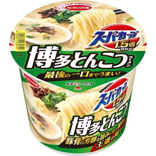 スーパーカップ1.5倍 とんこつラーメン12個入り