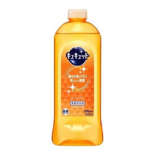 キュキュット オレンジ 詰替用 370ml×4