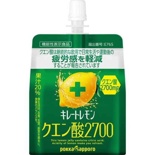 キレートレモンクエン酸2700ゼリー165g30個