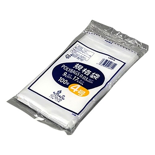 ポリバック規格袋 L03−4 100枚入