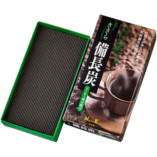 お線香 ささら 備長炭 コーヒー バラ詰