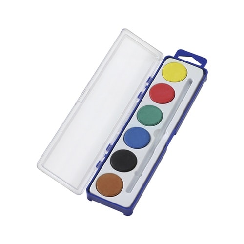 固形水彩絵具 6色セット 111452