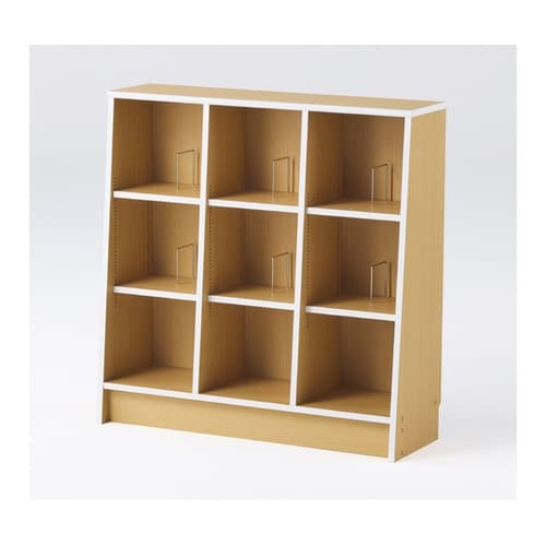 1センチピッチ書棚89 ナチュラル TK
