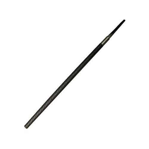 鉄工ヤスリ 丸 中目(柄なし)200mm
