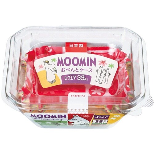 ムーミンお弁当ケース スクエア 1セット