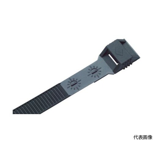 「カール」 ケーブルタイ 黒 6mm×3