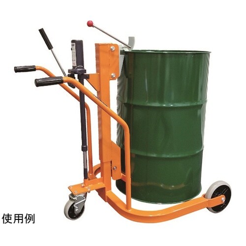 ドラム缶運搬車 軽便ドラムカー 均等荷重