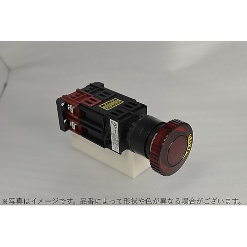 φ22トランス付プッシュロックきのこ形照