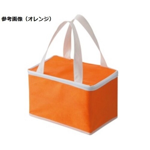 不織布保冷バッグ オレンジ 100枚入