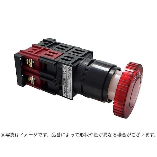 φ22全電圧式プッシュロックきのこ形照光