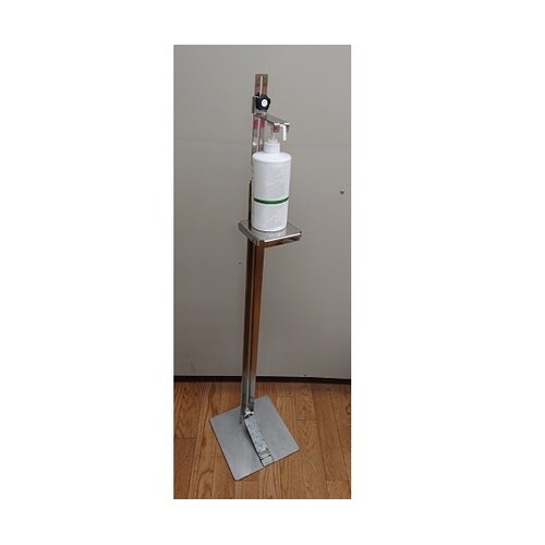 脚踏み式SUS304製消毒スプレー台 S