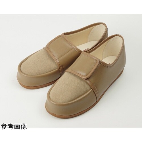 足元応援W603 片足(右)茶 21.0